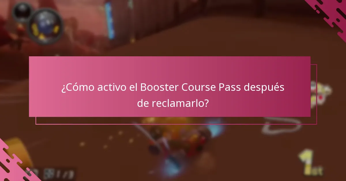 ¿Quién es elegible para reclamar el Booster Course Pass?