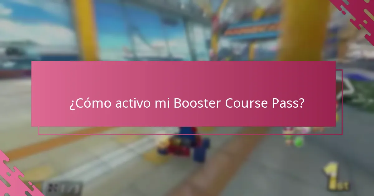 ¿Qué paquetes incluyen el Booster Course Pass?