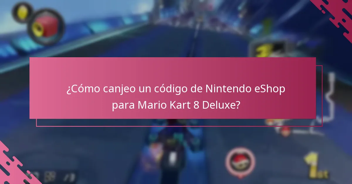 ¿Qué limitaciones debo tener en cuenta al canjear códigos de eShop?