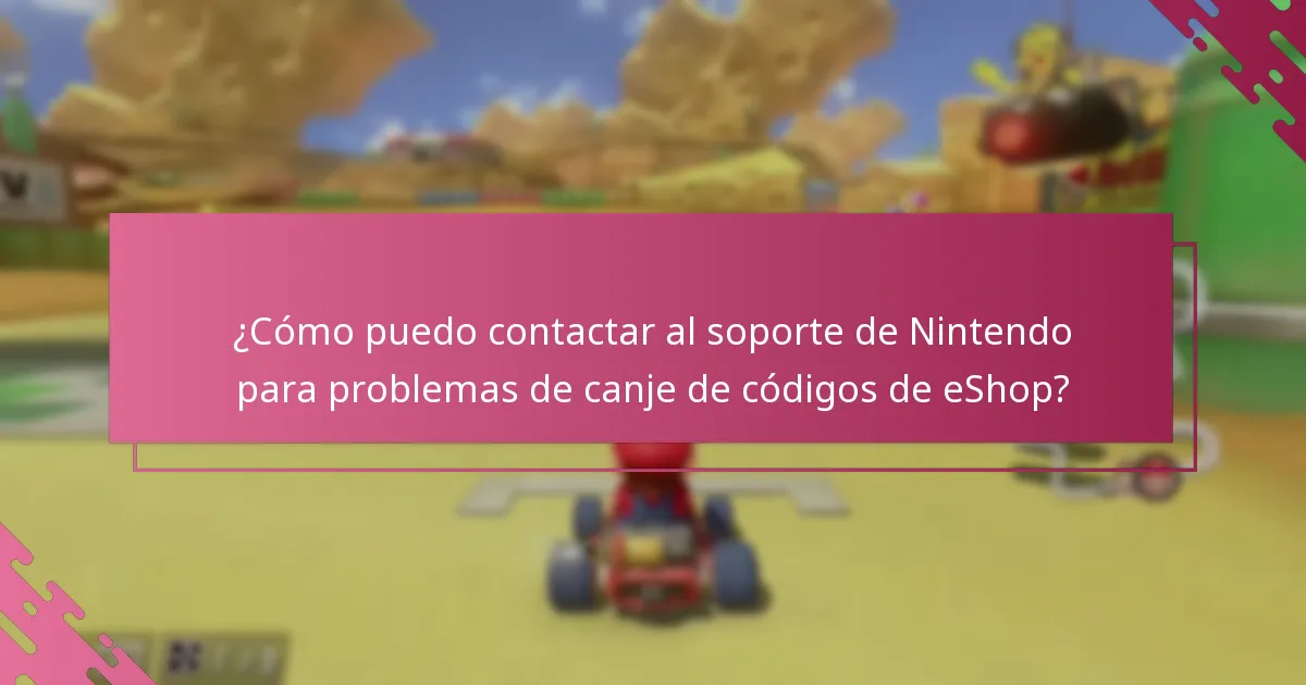 ¿Qué debo hacer si mi código de Nintendo eShop para Mario Kart 8 Deluxe no funciona?