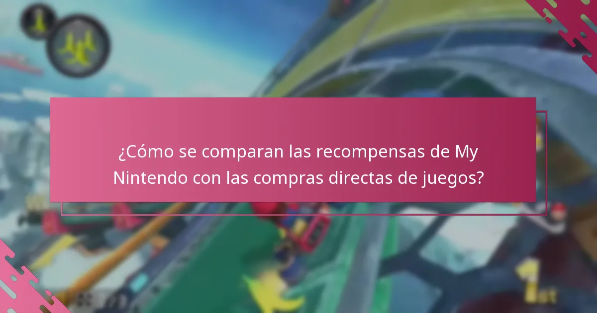 ¿Quién es elegible para las recompensas de My Nintendo para mejoras de juegos?