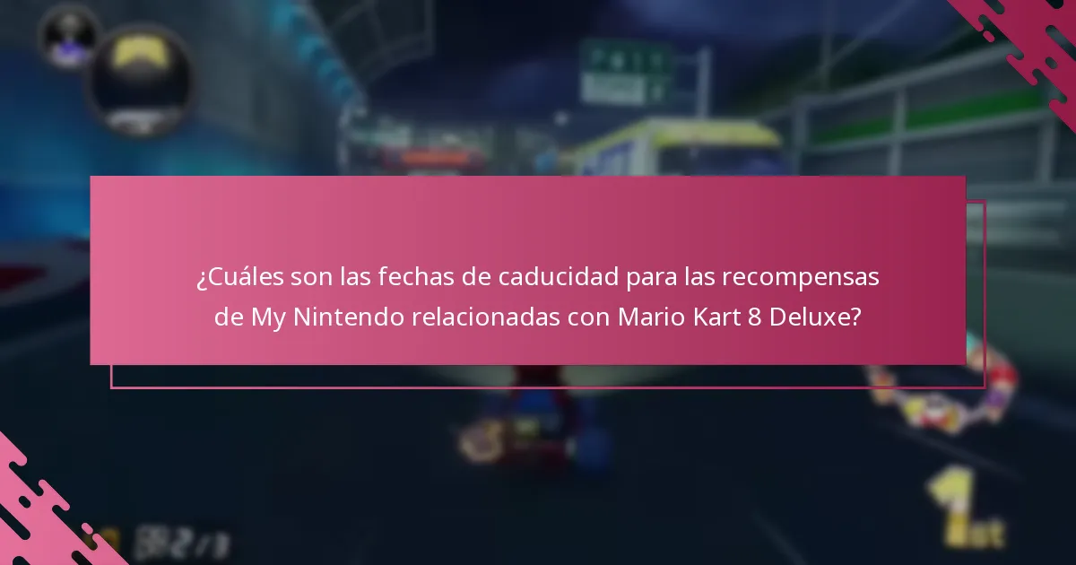 ¿Cómo se compara el sistema de recompensas de My Nintendo para Mario Kart 8 Deluxe con otros juegos de Nintendo?