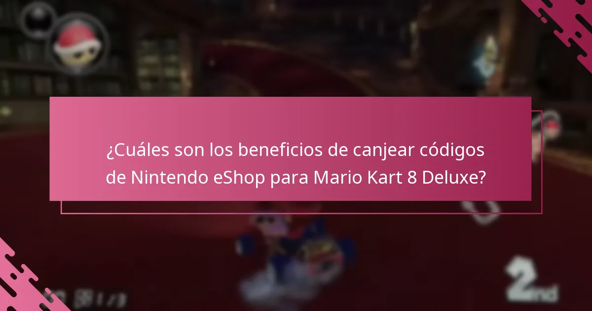 ¿Cómo se compara el canje de códigos de eShop con otros métodos de compra para Mario Kart 8 Deluxe?