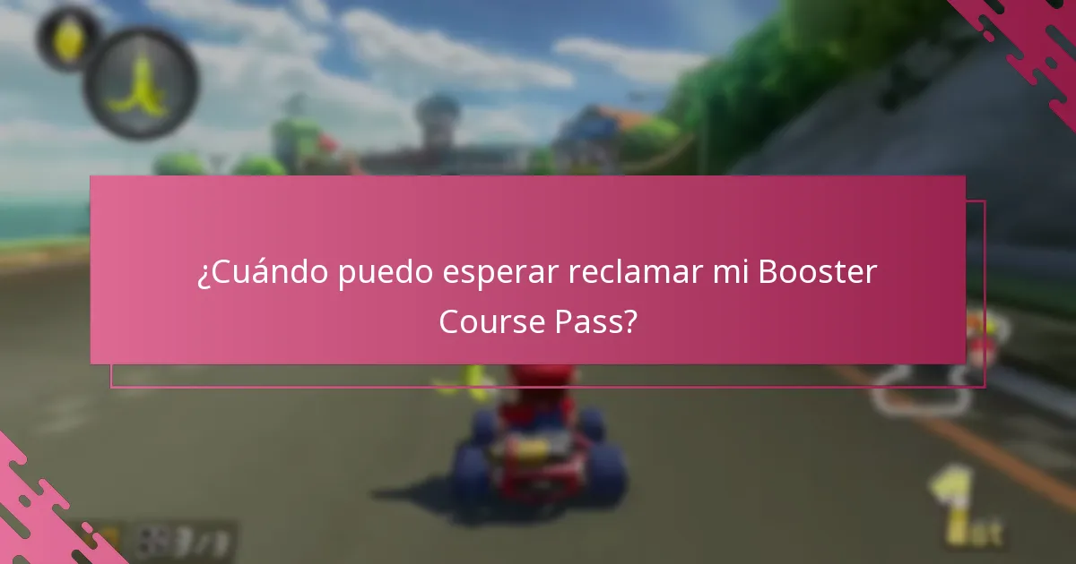 ¿Cuáles son las preguntas comunes sobre la reclamación del Booster Course Pass?